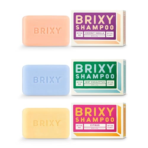 Shampoo Bar | Sampler Pack of 3, Balances & Hydrates All Hair Types