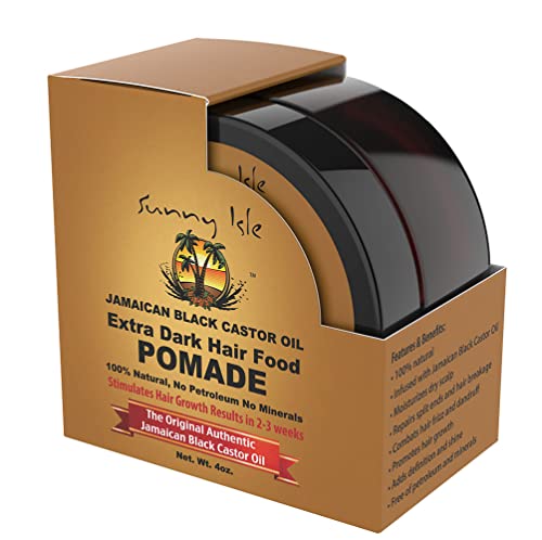 Hair Pomade | 4 oz, For Dry Scalp, Hair Breakage, Split Ends, Frizz Control