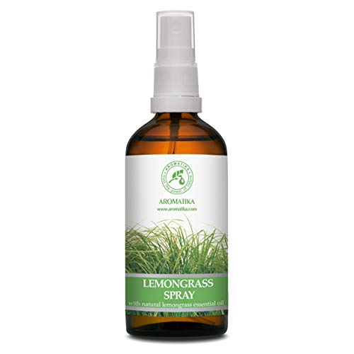 Aromatherapy Spray | Natural Lemongrass Essential Oil, 3.4 fl oz, Room Mist, Air Freshener