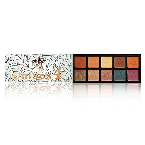 Eyeshadow Palette | 10 Colors, Highly Pigmented, Matte & Metallic Finishes