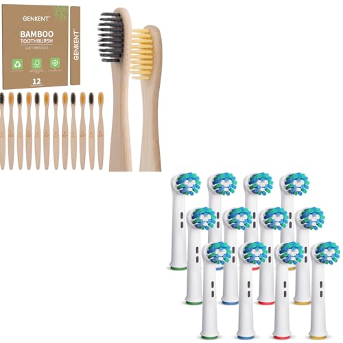 Toothbrush Heads | 12 Count, Compatible with Oral-B