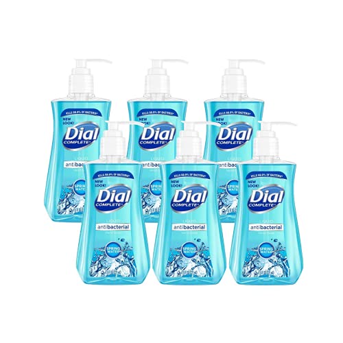 Hand Soap | Antibacterial Formula, Fresh Clean Scent, Pack of 6 (7.5 oz each)