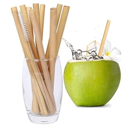 Bamboo Straws | Reusable, 16 Pieces