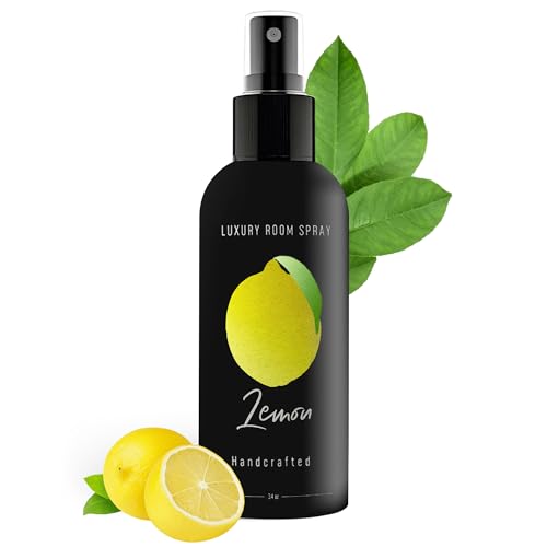 Air Freshener Spray | Lemon Scent, 3.4 oz, Long Lasting Odor Eliminator