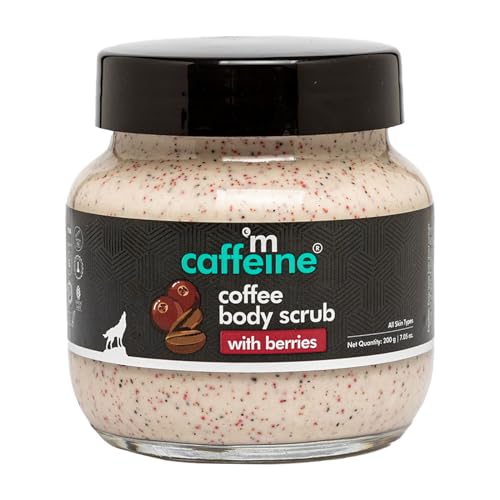 Body Scrub | Coffee & Berries, 200g, Mild Exfoliation, Moisturizing