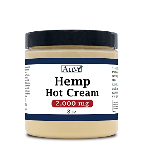 Hemp Hot Cream | 2,000mg, Essential Oil Blend, Aloe