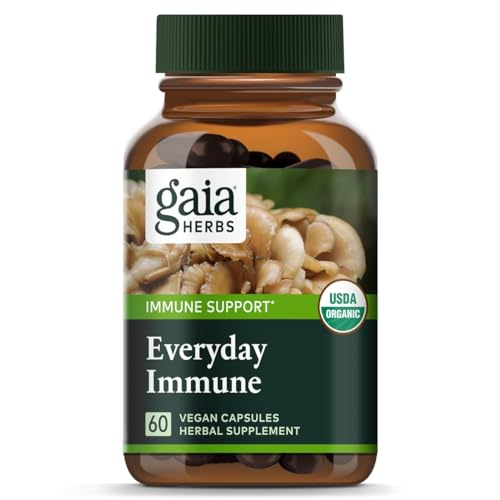 Mushroom Supplement | Immune Support, 60 Vegan Capsules