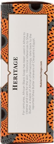 Nubian Heritage Soap Bar, African Black, 5 Ounce