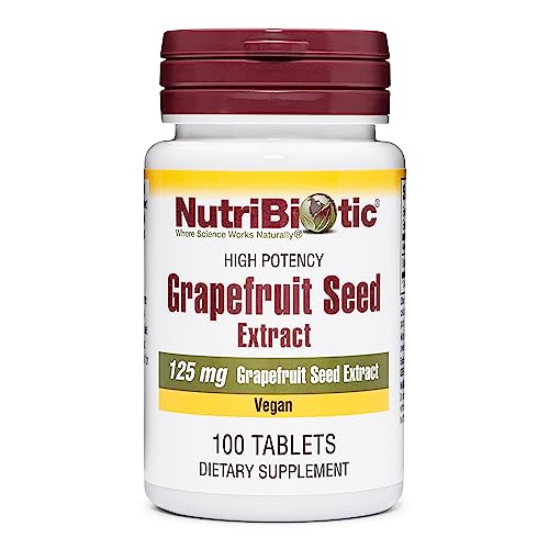 Dietary Supplement | Grapefruit Seed Extract 125mg, 100 Count, Vegan, Gluten Free, Non-GMO