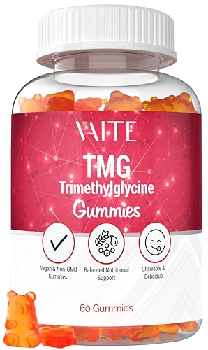 Vitamin Supplement | Trimethylglycine & Betaine Anhydrous, 60 Vegan Gummies