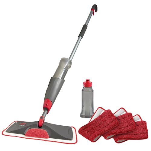 Mop Cleaning Kit | 3 Reusable Microfiber Pads, Cordless, Multi-Surface