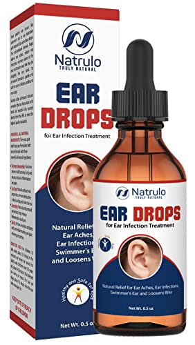 Ear Drops | Organic Formula for Adults, Kids, and Pets, Relieves Ear Aches & Infections