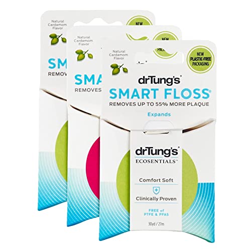 Dental Floss | Natural, PFTE & PFAS Free, Cardamom Flavor, Set of 3