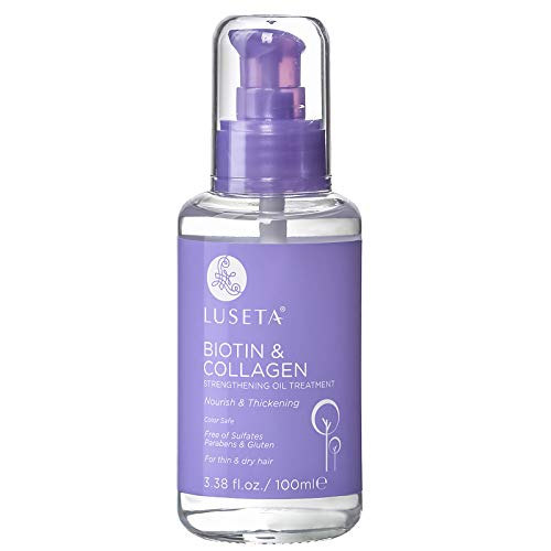 Hair Growth Serum | Biotin & Collagen, 3.38 Fl Oz