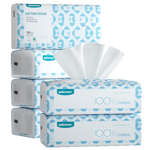 Face Towels | 100% Cotton, 600 Count, Unscented, OEKO-TEX Certified