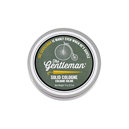 Solid Cologne | Citrus & Mahogany Scent, 2.5 oz, Vegetarian-Friendly, Paraben-Free