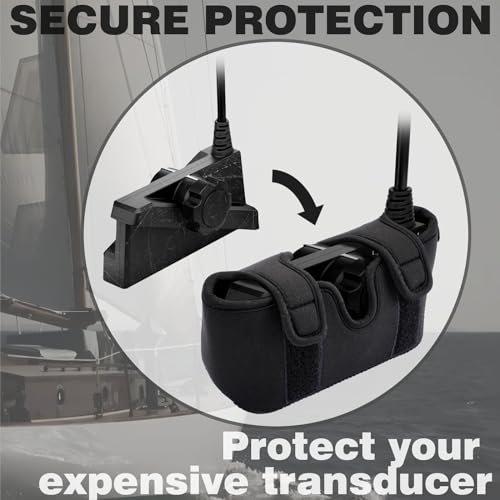 Transducer Protective Cover | Neoprene, Compatible with Garmin Livescope Plus LVS34