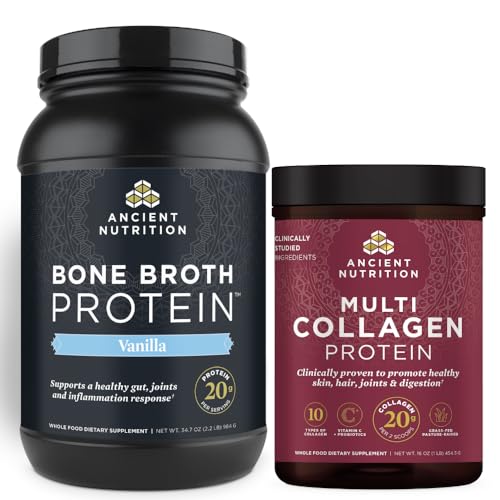 Protein Powder | Vanilla & Unflavored, 40 & 45 Servings