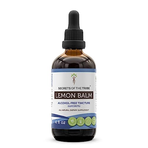 Herbal Tincture | Alcohol-Free, Lemon Balm - 4 fl oz