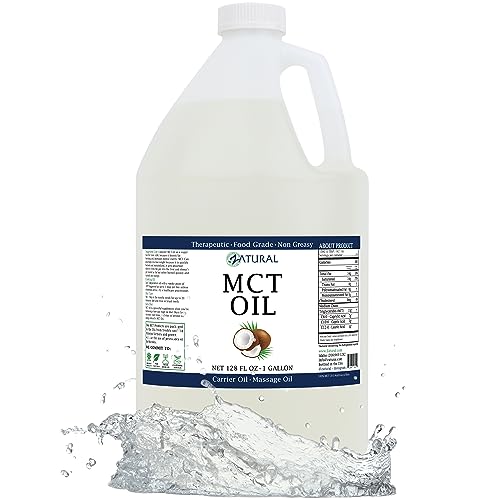 MCT Oil | Certified Food Grade, 128 Ounce (1 Gallon)