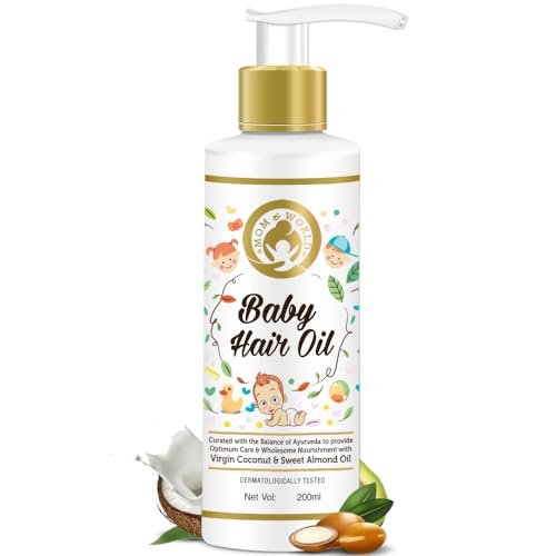 Baby Hair Oil | Organic & Cold-Pressed, 200ml