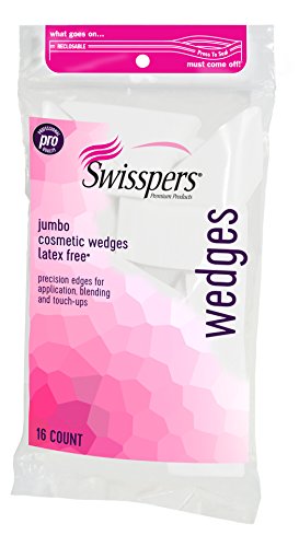 Cosmetic Wedges | Latex-Free, Jumbo Size, 16 Count Bag