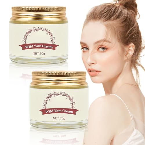 Wild Yam Cream | Organic Formula, 2 Pack, All Skin Types