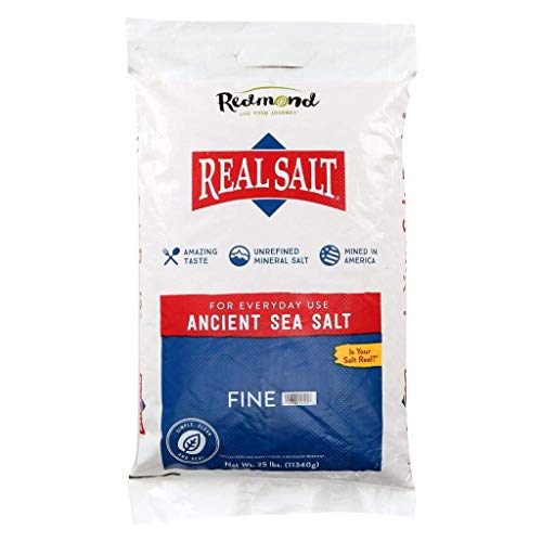 Sea Salt | Natural Unrefined, Gluten Free - 25 lb Bag