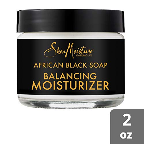 SheaMoisture Balancing Moisturizer for Dry Skin African Black Soap with Shea Butter 2 oz