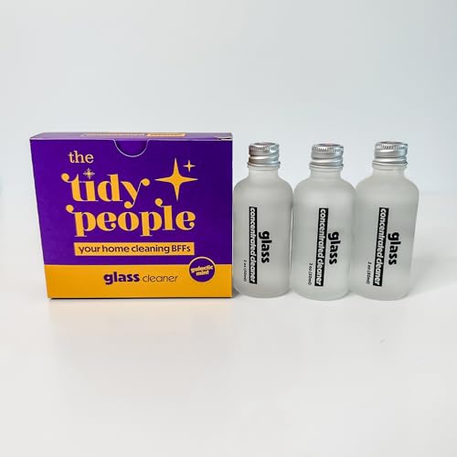 Glass Cleaner | 3 Pack Refill, Makes 48oz Total (16oz Each)