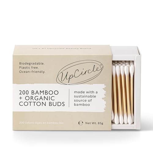 Cotton Swabs | 200 Pieces, Sustainable, Plastic-Free, Fully Recyclable