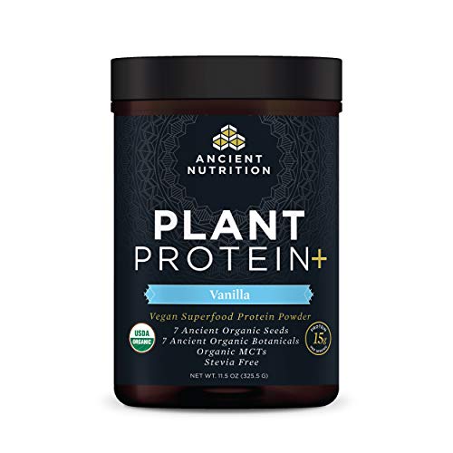 Plant Protein Powder | Vegan, Dairy-Free, Gluten-Free, Non-GMO, No Sugar Added