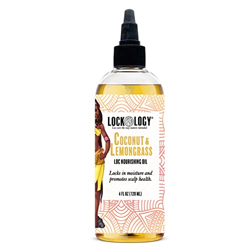 Hair Oil | Natural Coconut Lemongrass Moisturizer for Dreads