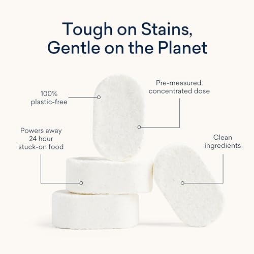 Dishwasher Detergent Tablets | Plastic-Free, Eco-Friendly, 60 Washes