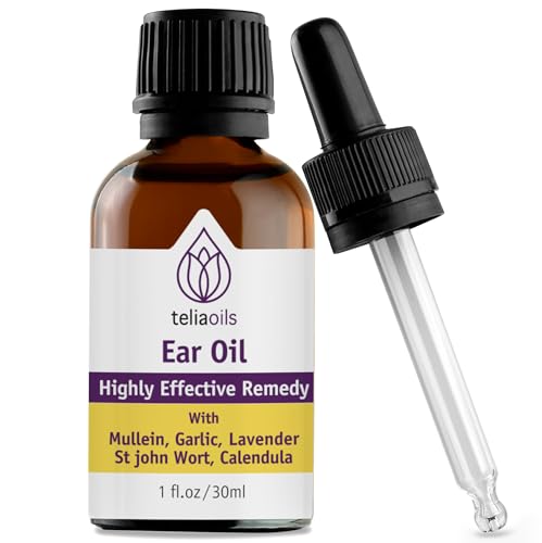 Ear Drops | Herbal Remedy with Garlic & Mullein, 1 oz.