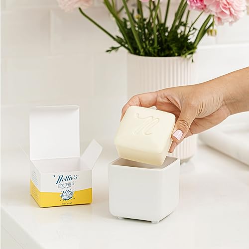 Nellie's Dish Butter Refill - Semi-Solid Zero-Waste Dish Soap Block Alternative - Light Spruce Scent - Easy Refill for Dish Butter Container - (1 Pack)