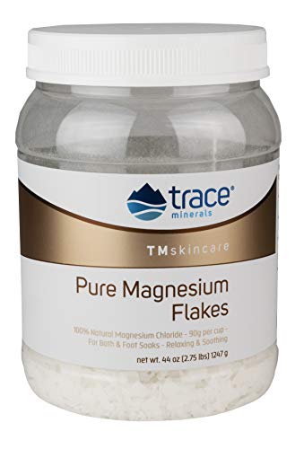 Magnesium Flakes | Promotes Foot Wellness, Soothing, Muscle Relaxation | 44 Oz (2.75 lbs)