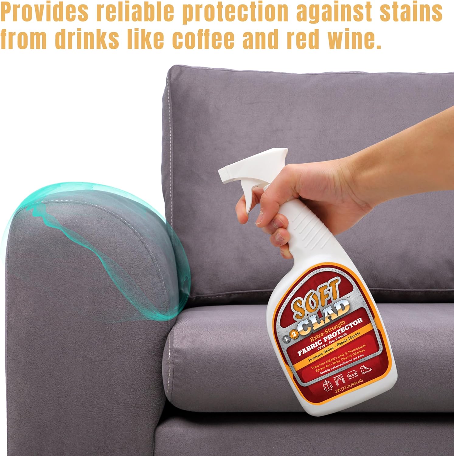 Fabric Protector Spray | Water-Resistant, 12 oz.