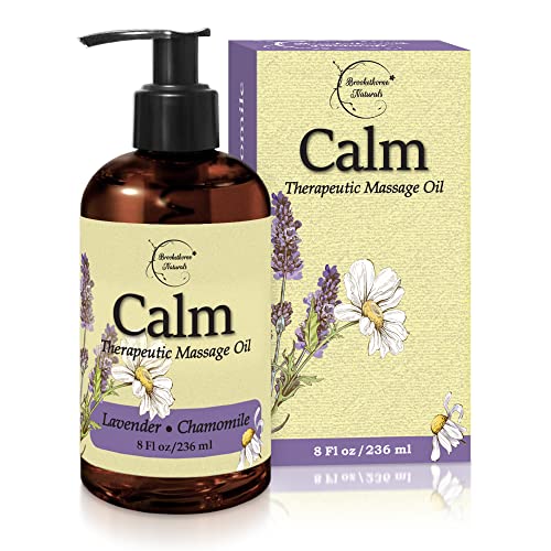 Massage Oil | Lavender & Chamomile, 8 oz