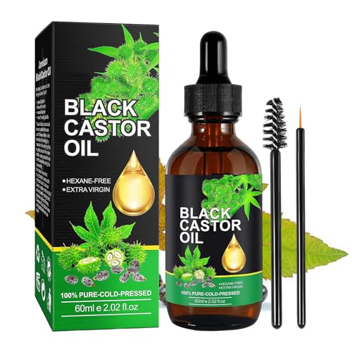 Castor Oil | Organic, Cold Pressed, 2.02 fl oz