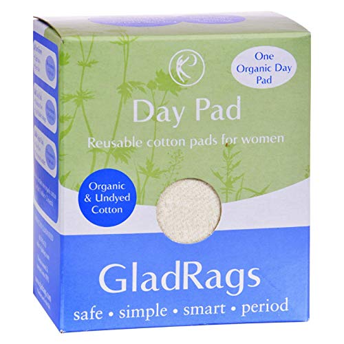 Feminine Pad | Organic Undyed Cotton, Includes 1 Holder + 2 Inserts