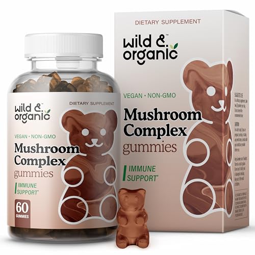 Mushroom Gummies | Reishi, Chaga, Cordyceps, 60 Chews