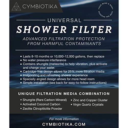 Shower Filter | Hard Water Purifier, Chlorine & Heavy Metals Removal, Easy Attachment