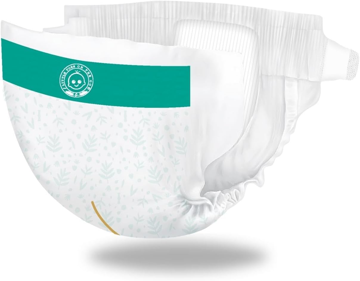 Bamboo Diapers | Size 1 Small, 36 Pack