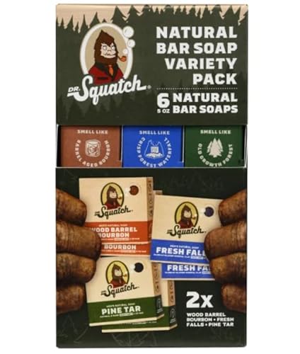 Bar Soap Variety Pack | 6 Count, Natural Ingredients