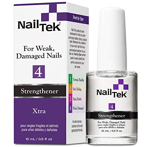 Nail Strengthener | Gel Formula, 0.5 oz, For Weak & Damaged Nails