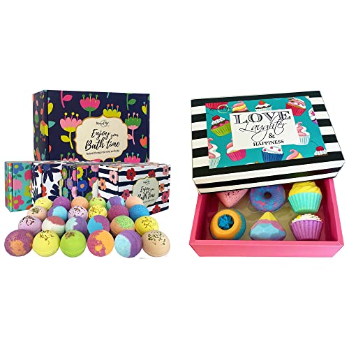 Bath Bombs | Organic Gift Set, Family Pack