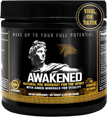 Pre-Workout Powder | 12-in-1 Formula, Bee Pollen, N.O. Booster, 40 Servings