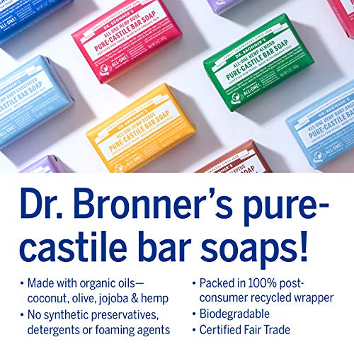 Soap Set | Pure-Castile Liquid & Bar Soaps, Organic Magic Balm, 4-in-1 Sugar Pump Soap