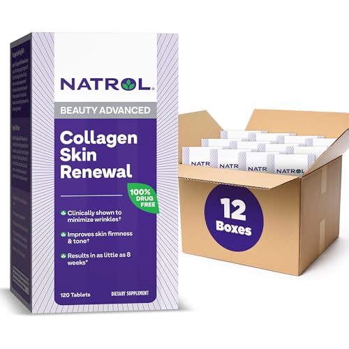 Collagen Tablets | 120 Count, Pack of 12